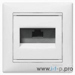 Компьютерная розетка Legrand Valena 774230, белая RJ45 5 кат UTP, фото2