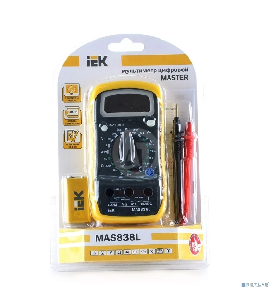 Мультиметр IEK Master MAS838L цифровой