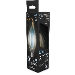 Лампа светодиодная филаментная Gauss Filament 5Вт цок.: E14 свеча 220B св. свеч. бел. нейт. (упак.: 10 шт), фото2