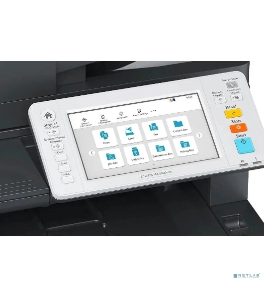 МФУ лазерное Kyocera Ecosys MA4000cix (1102Z43NL0), A4, цветной, печ. до 40 стр/мин., скан. 120 стр/мин. (ч/б) 100 стр/мин. (цвет), 1200 x 1200 dpi (печать) 600x600dpi (скан.), USB, RJ-45, Air Print, Mopria