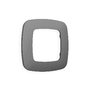 Рамка OMEGA Ecta (Антрацит серый) 1-ая OF140651
