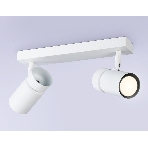 Накладной поворотный спот Ambrella light TA13177/2 WH белый GU10/2 max 12W 295*60*130, фото4