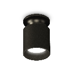 Светильник Ambrella Light XS6302101 SBK/PBK черный песок/черный полированный MR16 GU5.3 (N6902, C6302, N6111), фото 1