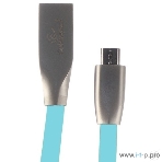 Кабель USB2.0 Cablexpert CC-G-mUSB01Bl-1M, AM/microB, серия Gold, длина 1м, синий, блистер, фото3
