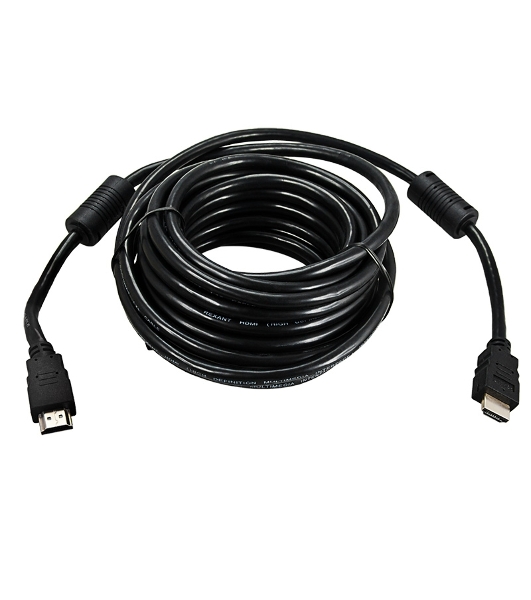 Кабель Rexant HDMI - HDMI 1.4, 20 м, Gold (PVC пакет)