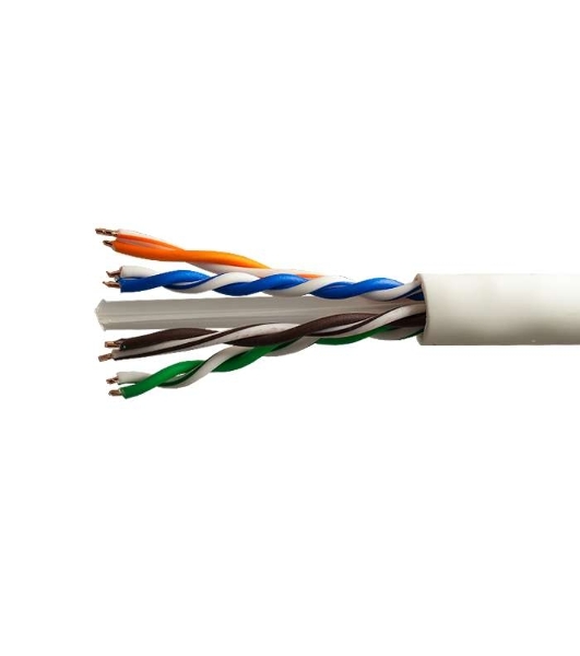 Кабель UTP 4х2х23AWG кат.6 медь Six 305м (м) SUPRLAN 01-0316
