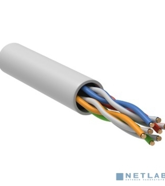 Кабель витая пара U/UTP кат.5e 4х2х24AWG solid LSZH GENERICA белый 305м (м) ITK