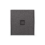 Розетка компьютерная Kranz STRONG компьютерная RJ45 кат6 с/у графит, фото 1