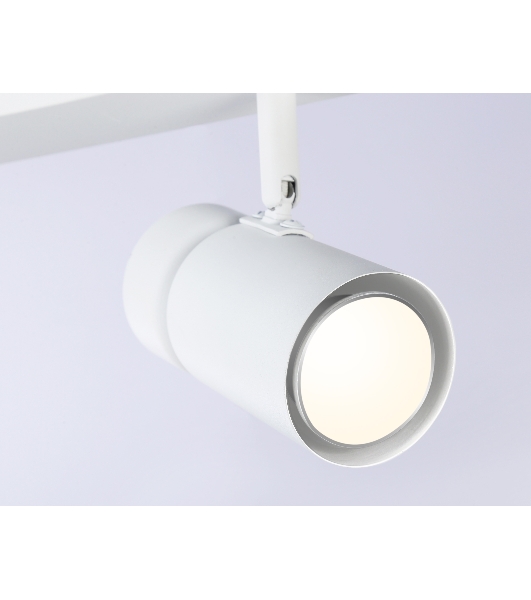 Накладной поворотный спот Ambrella light TA13177/2 WH белый GU10/2 max 12W 295*60*130