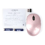 Мышь беспроводная Гарнизон GMW-440-3 розовый, 1000 dpi, радиоканал, USB, кнопки - 3, фото3