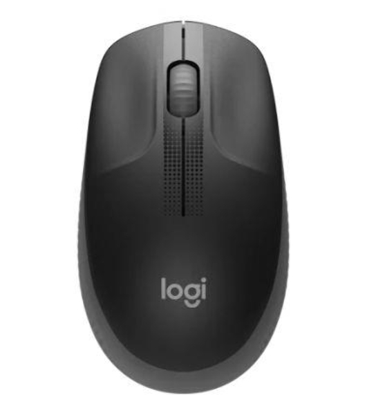 Мышь беспроводная Logitech M190 черный, 1000 dpi, радиоканал, USB, кнопки - 3