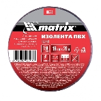 Изолента ПВХ Matrix, 19 мм х 20 м, черная, 150 мкм, фото 1