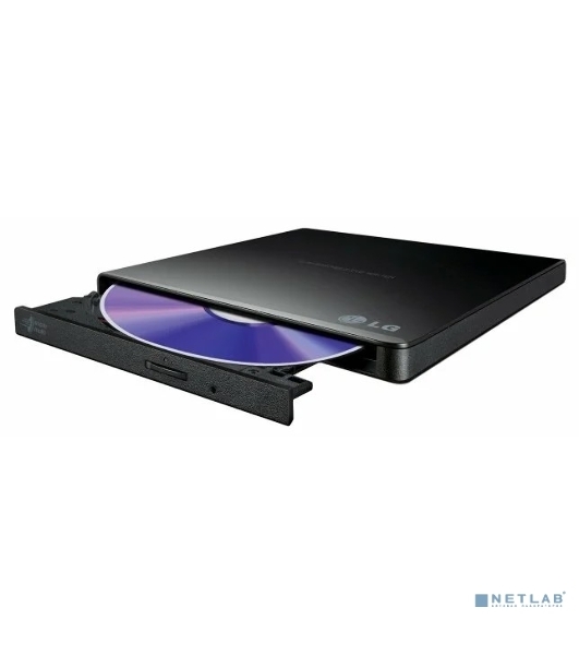 Оптический привод внешний DVD-RW LG GP57EB40 черный USB slim RTL