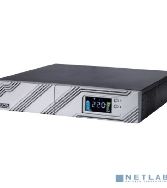 Источник бесперебойного питания Powercom Smart King RT SRT-3000A LCD 2700Вт 3000ВА черный