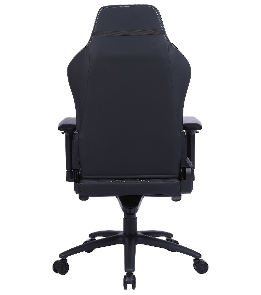 Кресло Cactus CS-CHR-0112BL черный, экокожа, подголовник