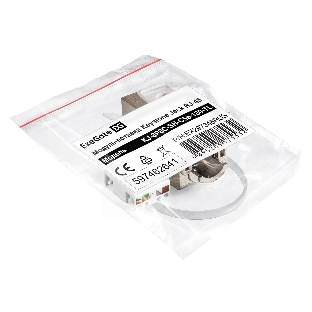 Модуль-вставка Keystone Jack RJ-45 ExeGate KJ-8P8C-SH-C5e-180-TL (Кат.5e, экранированная, 180 градусов, IDC Toolless (без инструмента))