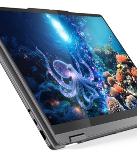 Ноутбук Lenovo Yoga 7 2-in-1 14ILL10 Intel Core Ultra 7 256V 2200MHz/14'/1920x1200 OLED/16GB/512GB SSD/Intel Arc Graphics/Wi-Fi/Bluetooth/Windows 11 Pro (83JQ007YRK_Win11P) Grey