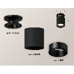 Светильник Ambrella Light XS6302101 SBK/PBK черный песок/черный полированный MR16 GU5.3 (N6902, C6302, N6111), фото2