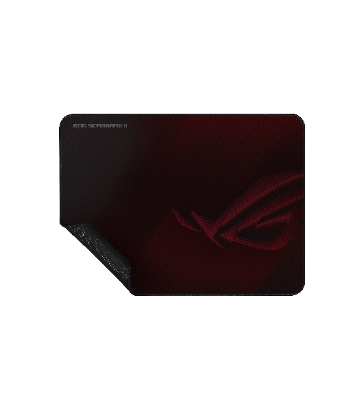Игровой коврик для мыши ASUS ROG Scabbard II medium (360 x 260 x 3 мм, резина, тканый материал, cиликон, 90MP02H0-BPUA00)