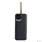 Портативный аккумулятор Perfeo Powerbank Atomic Age 30000 mAh/LED дисплей/PD + QC 3.0/Type-C/2 USB/Выход: 5A, max 22.5Wчерный (PF_E1478), фото4