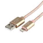 Кабель Cablexpert для Apple CC-U-APUSB02Gd-1.8M, AM/Lightning, серия Ultra, длина 1.8м, золотой, блистер, фото2