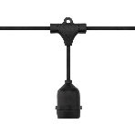Шина в виде ленты Neon-night Belt-Light 2 жилы, шаг 40 см подвесные патроны E27 влагостойкая IP65, фото4