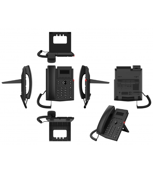 Телефон IP Fanvil X301W c б/п черный