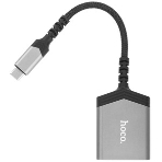 Кард-ридер Hoco UA25/серый/SD/TF/MicroSD/USB Type-C (OTG)/алюминий, фото9