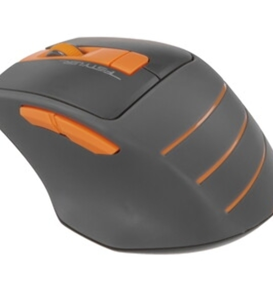 Мышь беспроводная A4Tech Fstyler FG30S серый, 2000 dpi, радиоканал, USB, кнопки - 6