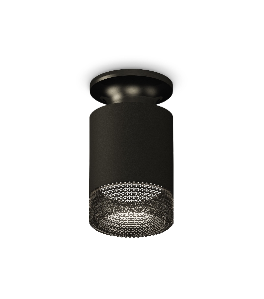 Светильник Ambrella Light XS6302102 SBK/PBK/BK черный песок/черный полированный/тонированный MR16 GU5.3 (N6902, C6302, N6151)