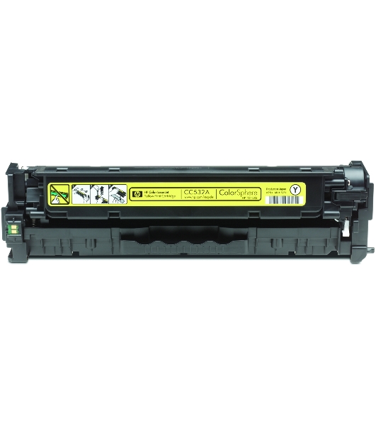 Картридж лазерный HP CC532A желтый для LJ CP2025/CM2320 2800стр.