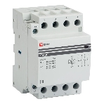 Контактор модульный EKF km-3-50-40 КМ 50А 4NO (3 мод.) PROxima, фото 1