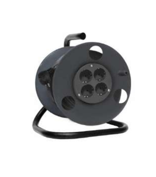 Удлинитель на катушке 4х20 м с заземл. 10А IP20 2.2 кВт Союз 481S-3402