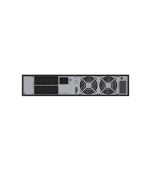 Источник бесперебойного питания ДКС Онлайн серии Small Rackmount, 3000 ВА/2700 Вт, 1/1, 8xIEC C13, EPO, USB, RS-232, RJ45, Rack 2U, 6x9А·ч