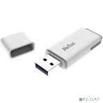 Флешка USB Netac U185 128Gb NT03U185N-128G-20WH, USB 2.0, с колпачком, пластиковая белая, фото12