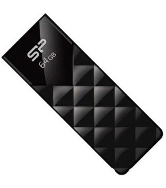 Флешка USB Silicon Power R/W USB 64Gb Ultima U03 SP064Gb,UF2U03V1K USB 2.0, черный
