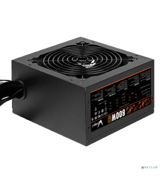 Блок питания Aerocool/Formula KCAS-800W, 800Вт, PLUS 80 PLUS Bronze, 120мм, черный