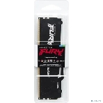Оперативная память Kingston Fury Beast RGB, DDR5, 32GB (1x32GB), 6000 MHz, CL36, с радиатором, RGB, черный, фото4