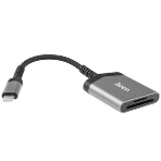 Кард-ридер Hoco UA25/серый/SD/TF/MicroSD/USB Type-C (OTG)/алюминий, фото8