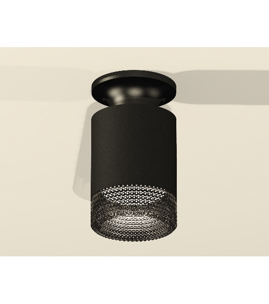 Светильник Ambrella Light XS6302102 SBK/PBK/BK черный песок/черный полированный/тонированный MR16 GU5.3 (N6902, C6302, N6151)