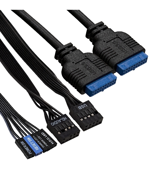 Компьютерный корпус Minitower ExeGate BA-309U2-UNS350 (mATX, БП UNS350 с вент. 12см, 1хUSB+2хUSB 3.0, HD аудио, черный)