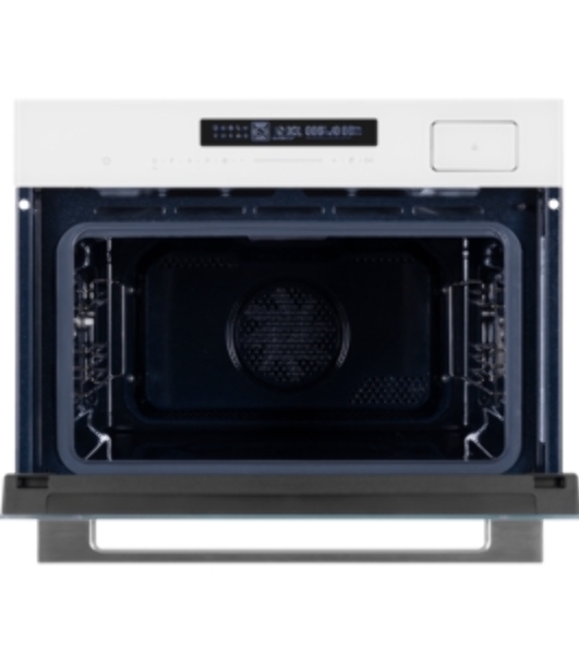 Духовой Шкаф электрический с паром Maunfeld MCMO5016STGW, 50л, дверца с 2 стеклами, белый