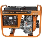 Электрогенератор бензиновый Carver PPG-5000DE, 3.6 кВт, 101 дБ, 75 кг, фото7