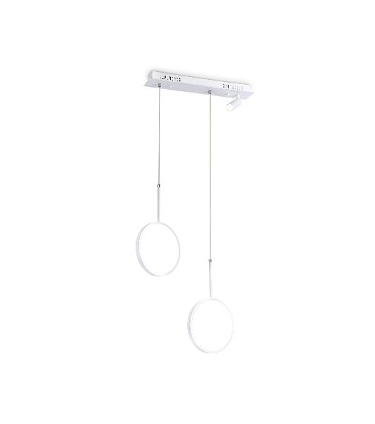 Светильник Ambrella light FL5272/2+1 WH белый 38W 3000K/4200K/6400K+4200K 500*90*1200 (ПДУ ИК)