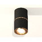 Светильник Ambrella Light XS7402180 SBK/PYG черный песок/золото желтое полированное MR16 GU5.3 (C7402, A2072, C7402, N7004), фото3