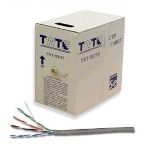 Кабель информационный Lanmaster TWT-5EUTP-LSZH кат.5е U/UTP не экранированный 4X2X24AWG LSZH внутренний 305м белый, фото 1
