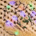 Гирлянда светодиодная 'Кубики' 20 LED МУЛЬТИКОЛОР 2,8 метра с контроллером, фото2