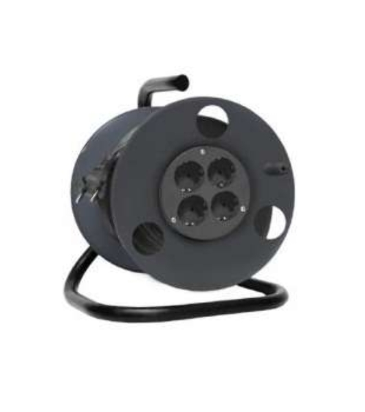 Удлинитель на катушке 4х50 м без заземл. 6А IP20 1.3 кВт Союз 481S-3105