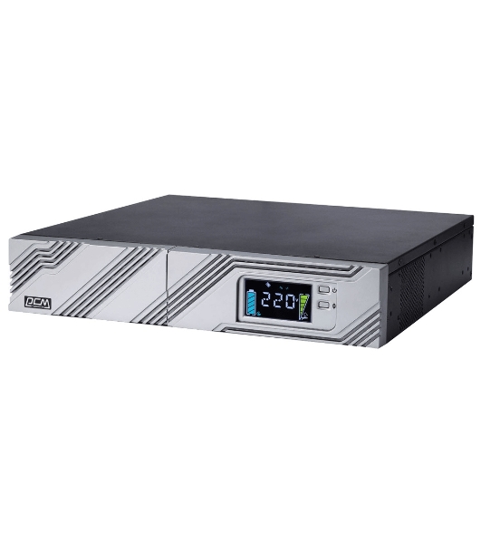 Источник бесперебойного питания Powercom Smart King RT SRT-3000A LCD 2700Вт 3000ВА черный