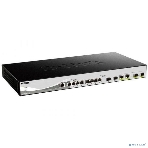 Коммутатор D-Link DXS-1210-12TC/B1A, 8×10 Гбит/с + 2×10 Гбит/с SFP+ + 2×10 Гбит/с Combo, управляемый, фото6